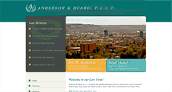 Desktop Screenshot of andersonheardlaw.com